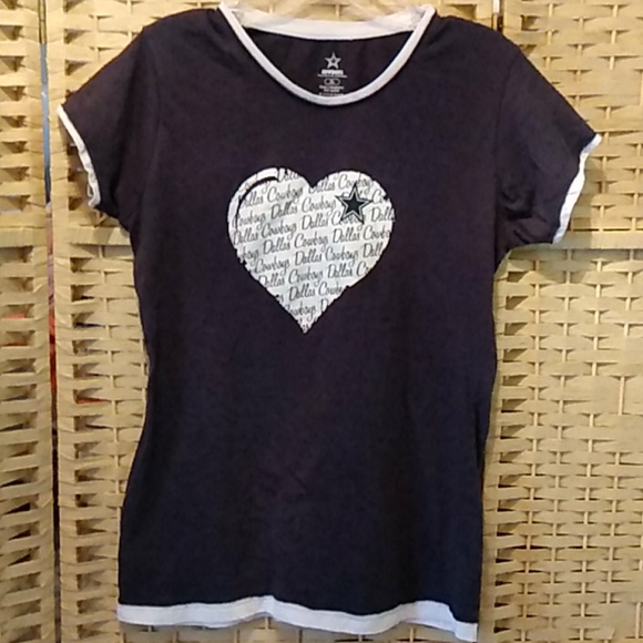 Dallas Cowboys Heart Tee - Picture 1 of 4